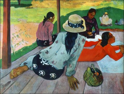 Tahiti: Siesta by Paul Gauguin